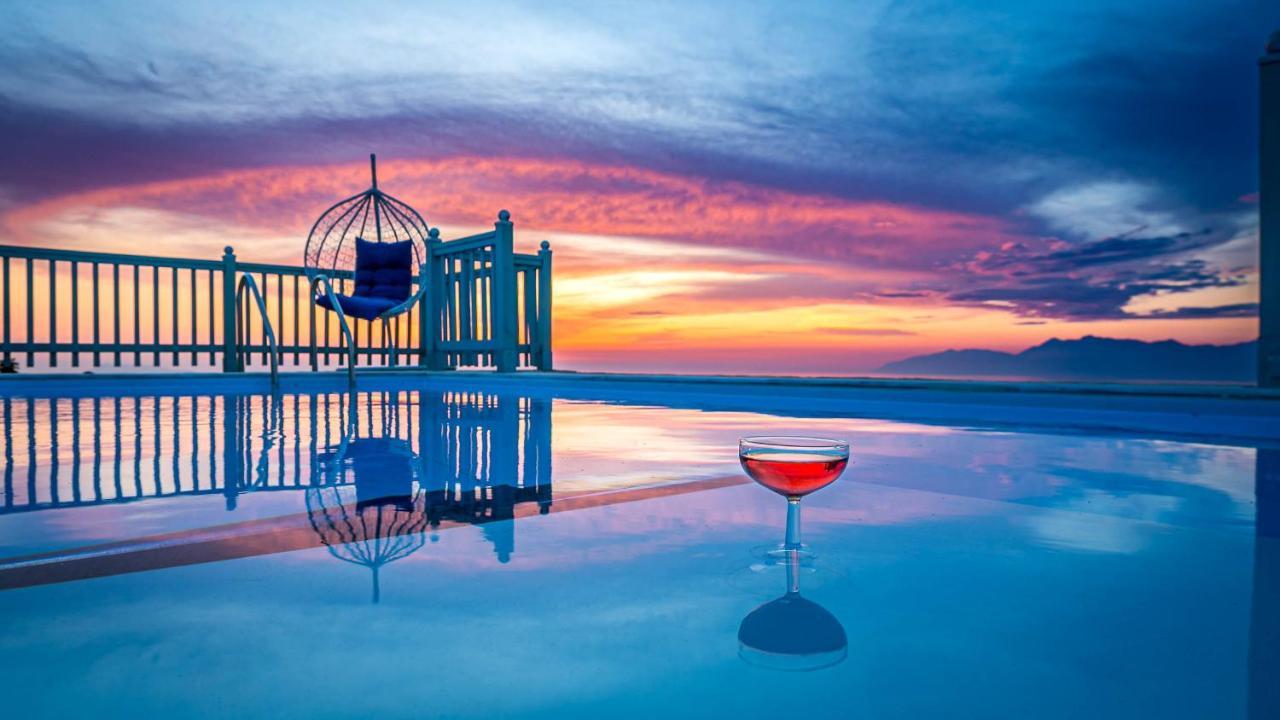 Villa Orizontas Corfu, Private Villa With Breathtaking Views Loutses 外观 照片